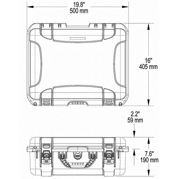 Black Protective Case, 19.8