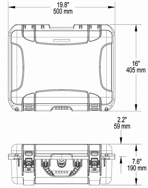 Orange Protective Case, 19.8