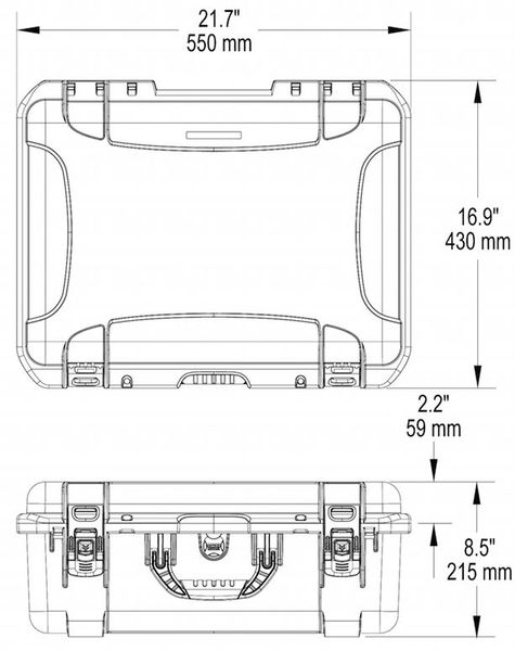 Orange Protective Case, 21.7