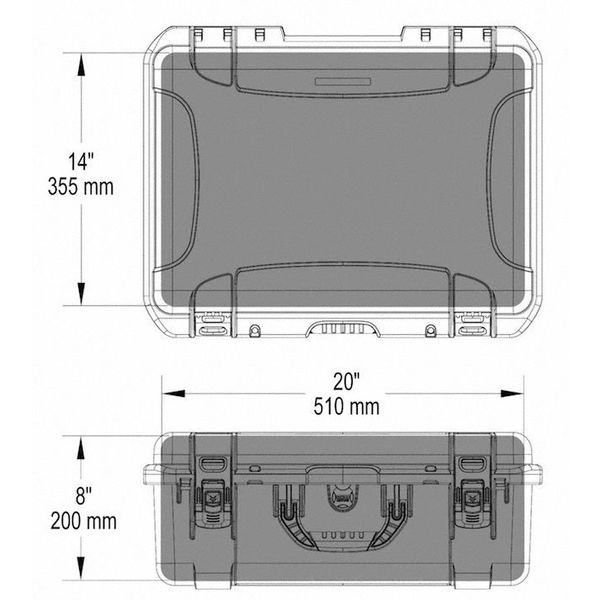 Black Protective Case, 21.7