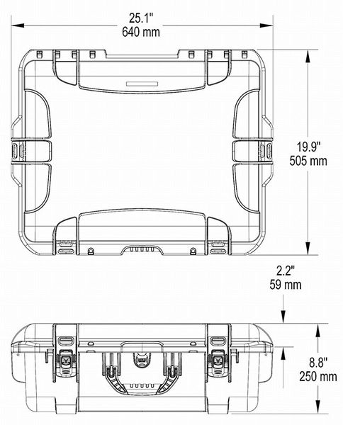 Orange Protective Case, 25.1
