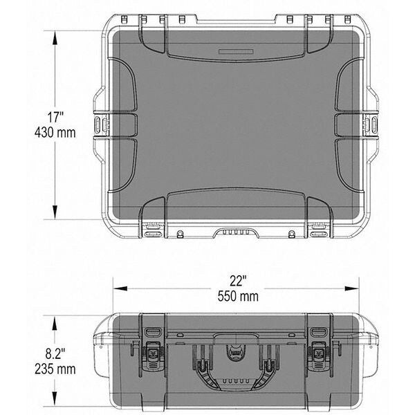 Black Protective Case, 25.1