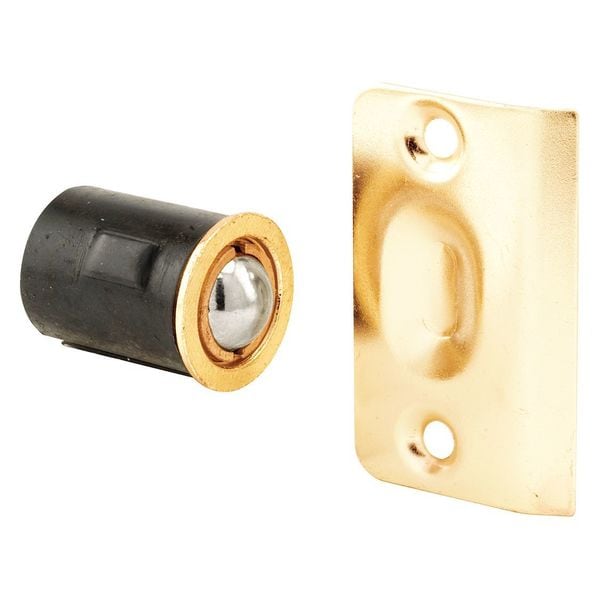 Bullet Ball Catches, Brass Plated, PK10