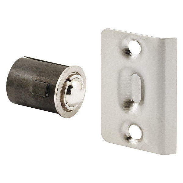 Bullet Ball Catches, Satin Nickel, PK10