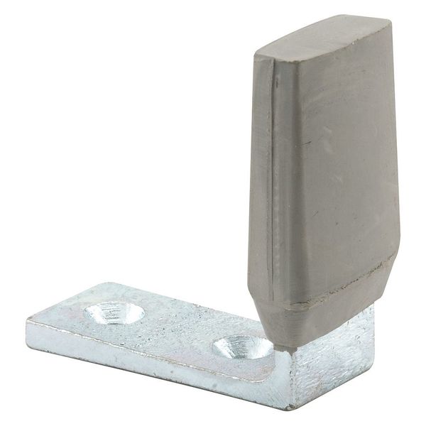 Floor Mounted Door Stop, Wrought Aluminum