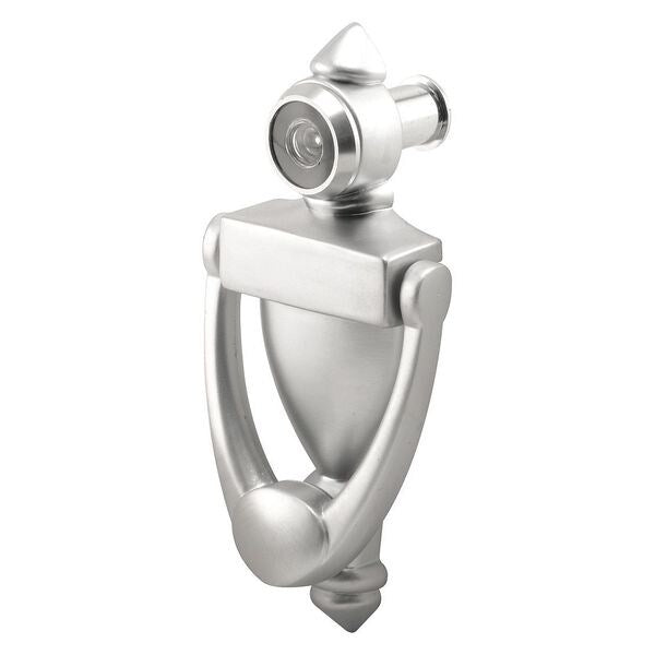 Door Knocker, Satin Nickel, 5-1/2