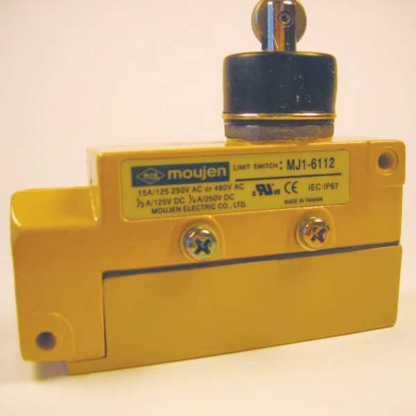 Heavy Duty Limit Switch, Plunger, Roller, SPDT