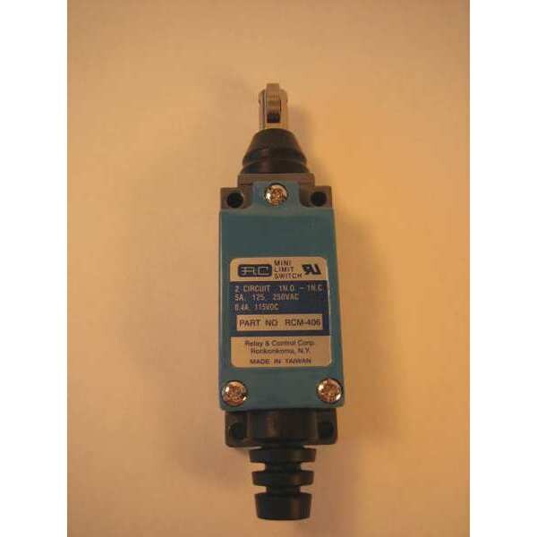 Limit Switch, Push Roller, 1NC/1NO, 5A @ 250V AC