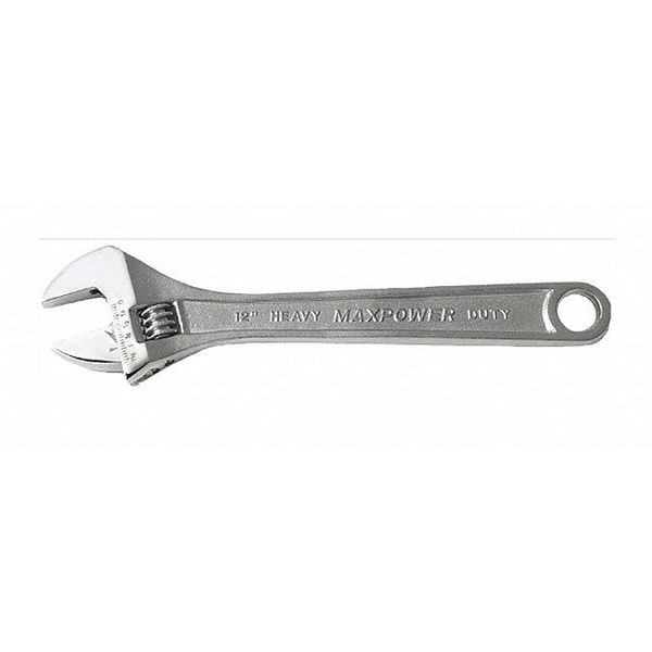 Wrench, Adjustable, Chrome, 15