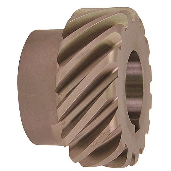 HelicalGear, 6DP, 14.5PA, 18Teeth, LH, KWY, SS