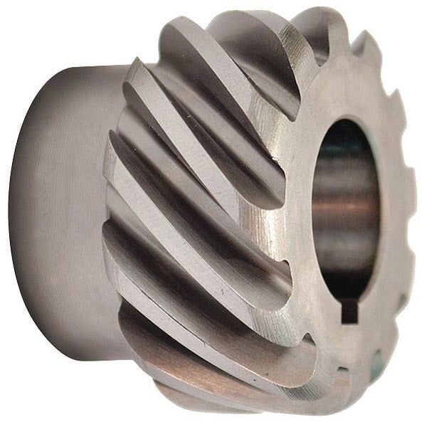 HelicalGear, 6DP, 14.5PA, 15Teeth, RH, KWY, SS