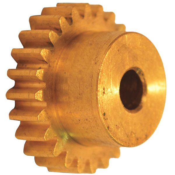 SpurGear, 48DP, 20PA, 27Teeth, Brass