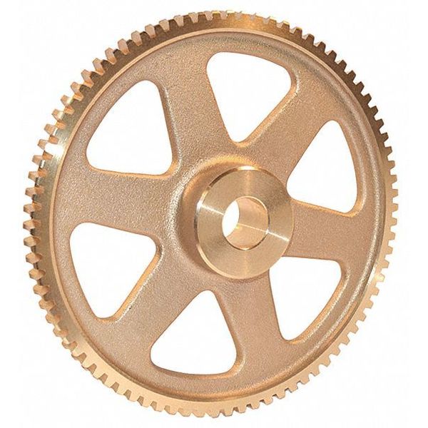WormGear, 16DP, 14.5PA, 60Teeth, RH, Bronze