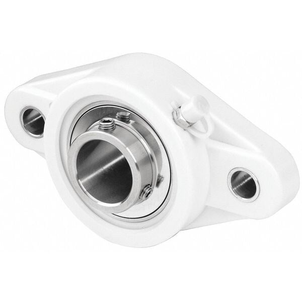 Falange, 2 Bolt, Thermplstc SS, Bore 0.75