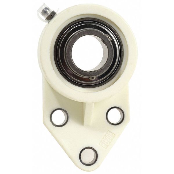 Falange, 3 Bolt, Thermplstc SS, Bore 1