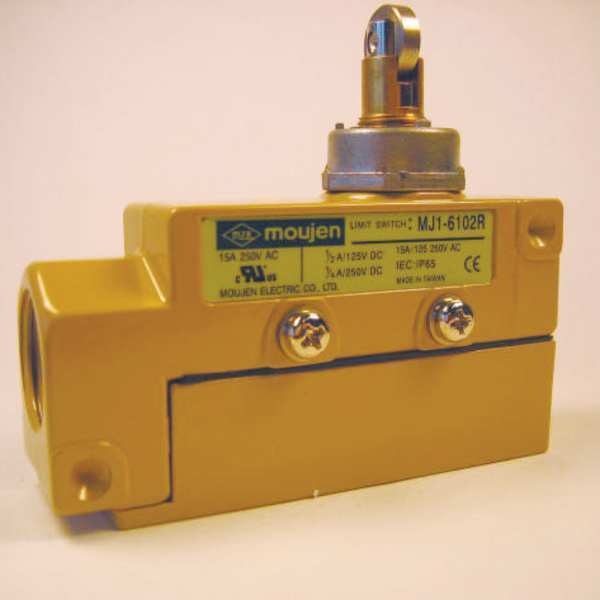 Heavy Duty Limit Switch, Plunger, Roller, SPDT