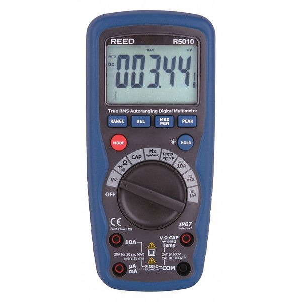 True RMS Waterproof Digital Multimeter
