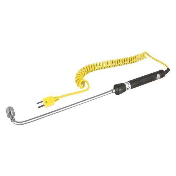 Right Angle Thermocouple Surface Probe, Type K, -58 to 932Â°F (-50 to 500Â°C)