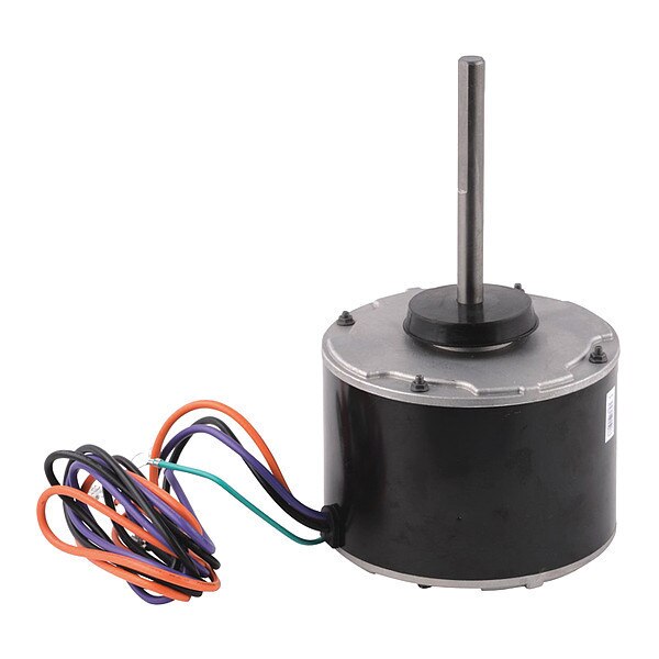 Motor, 208 to 230V, 1/6 HP, 825 rpm, PSC, 208-230 VAC 1 Ph 60 Hz Volts