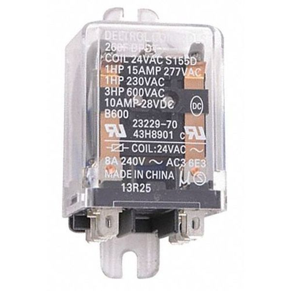 Relay, DPDT, 15A, 24V