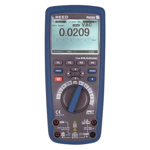 True RMS Bluetooth/Waterproof Industrial Multimeter