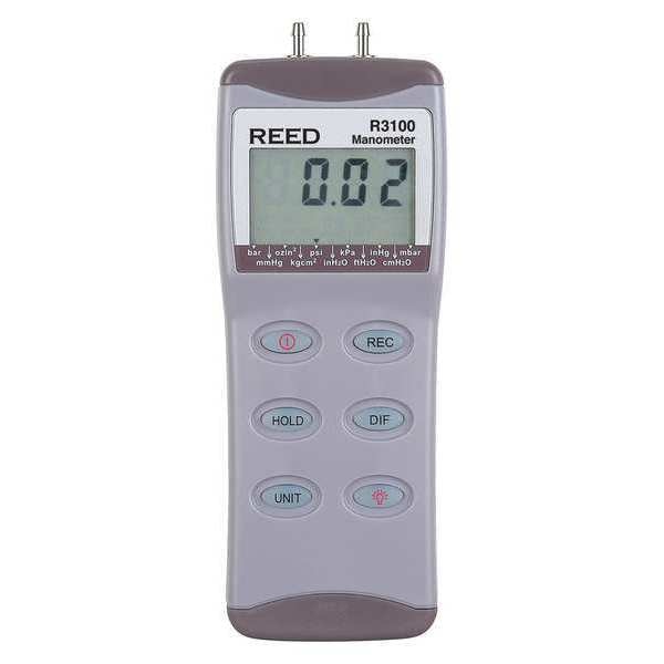 Digital Manometer, Gauge / Differential, 100psi