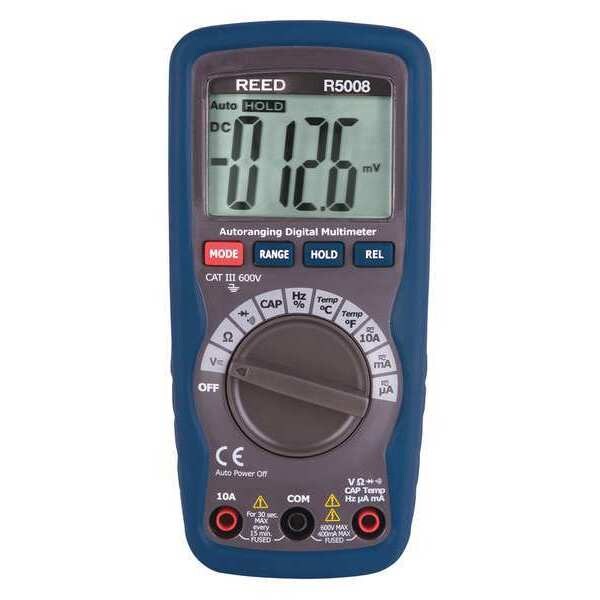 Compact Digital Multimeter with Temperature