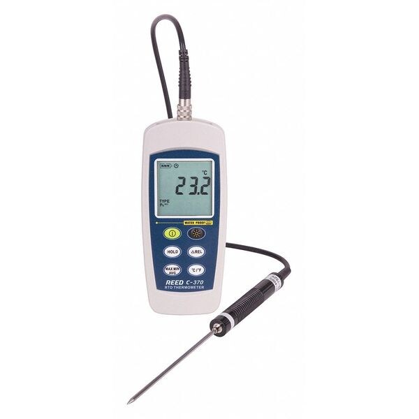 Digital RTD Thermometer, -148 Degrees to 572 Degrees F