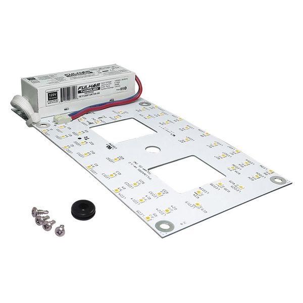 Rectangle Retrofit Kit, Triac, 4K, UL, 13W