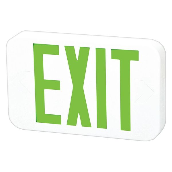 Mini LED, White, Green Letters, AC Only