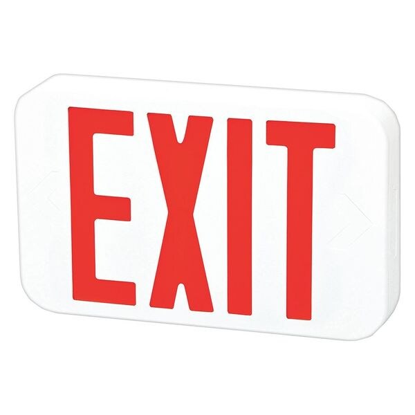 Mini LED, White, Red Letters, AC Only