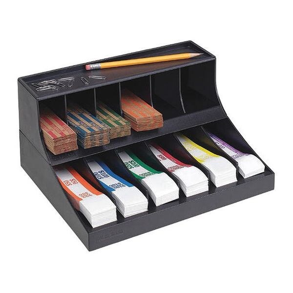 Combination Strap/Wrapper Rack, Black