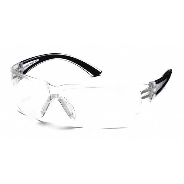 Safety Glasses, Clear Polycarbonate Lens, Scratch-Resistant