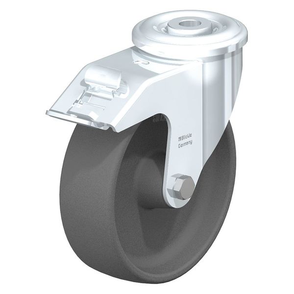 Kingpin Swivel Cstr, Gry Nylon, 8