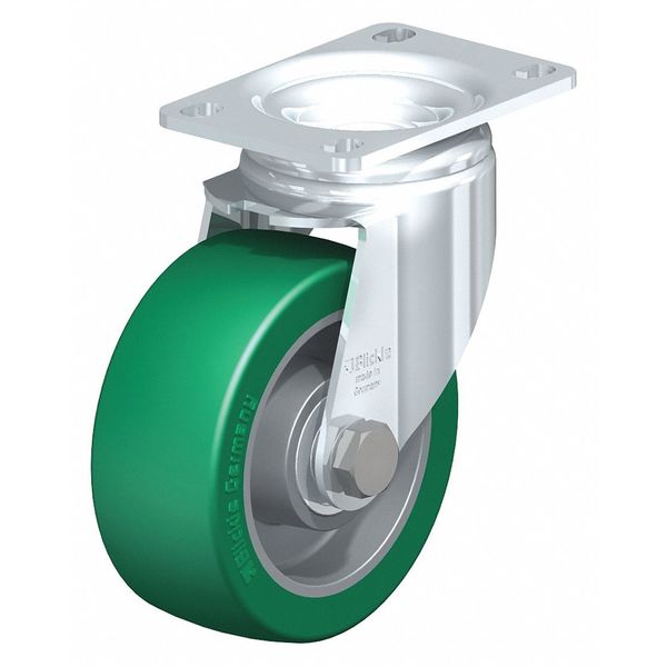 Swivel Plate Caster, PU, 5