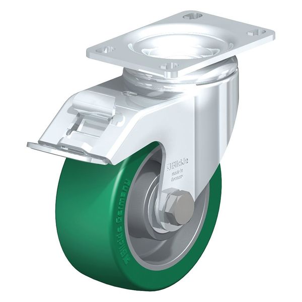 Swivel Plate Caster, PU, 5