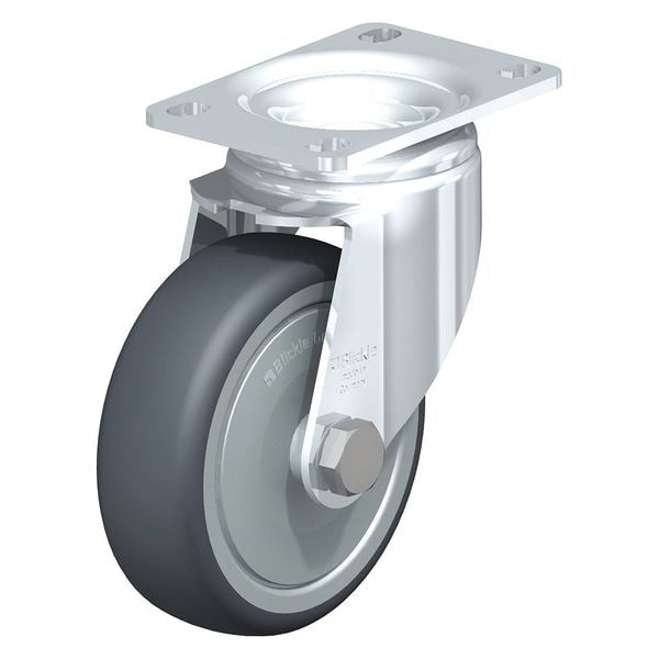 Swivel Plate Caster, TPR, 5