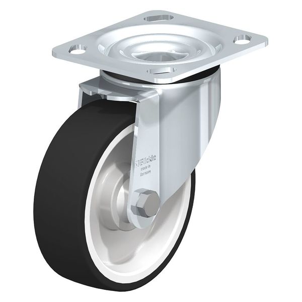 Swivel Plate Caster, PU, 8