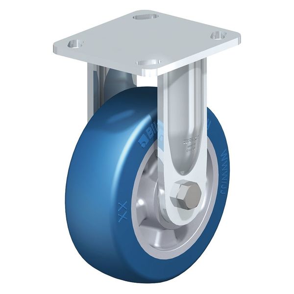 Rigid Plate Caster, PU, 6