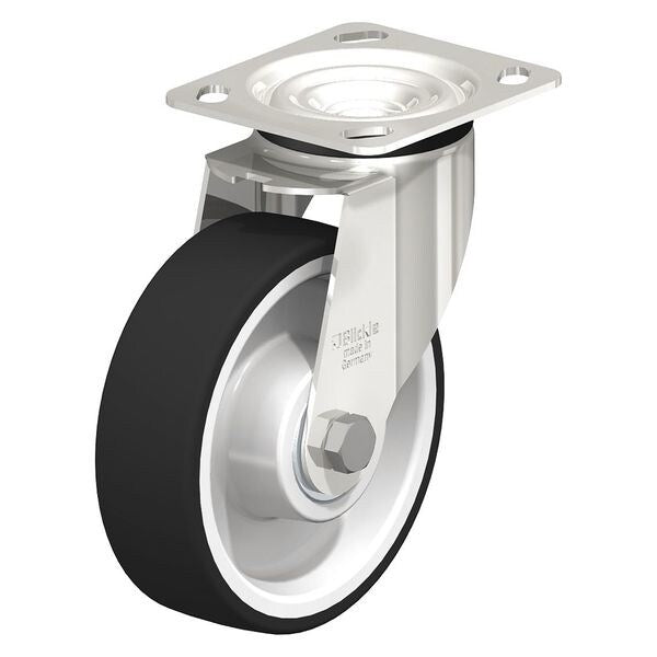 Swivel Plate Caster, PU, 8
