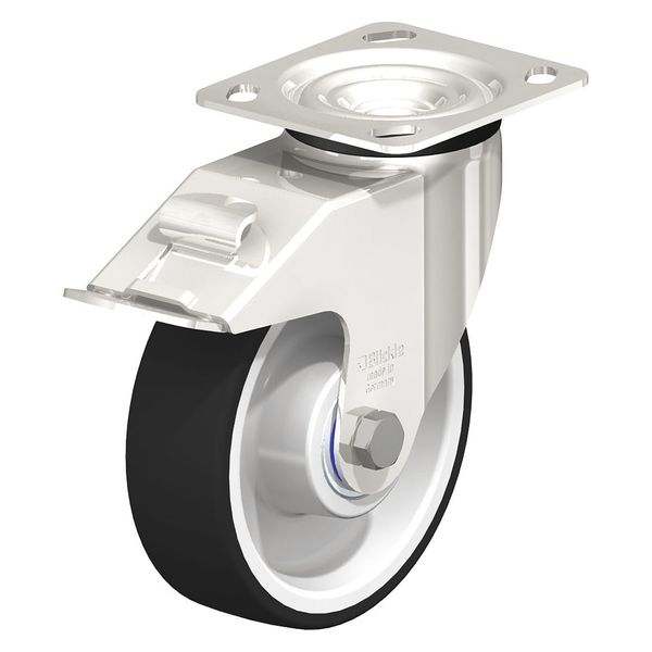Swivel Plate Caster, PU, 8