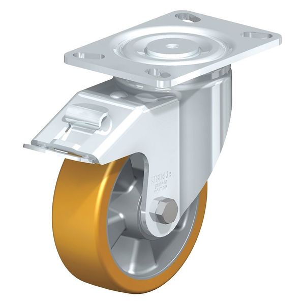 Swivel Plate Caster, PU, 8