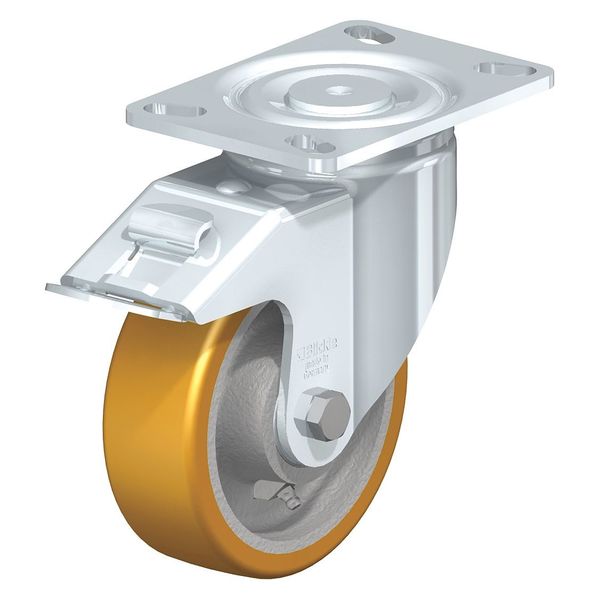 Swivel Plate Caster, PU, 8
