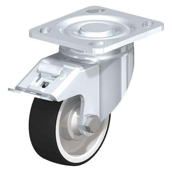 Swivel Plate Caster, PU, 5