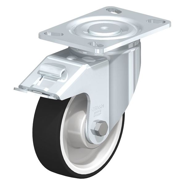 Swivel Plate Caster, PU, 6