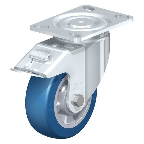 Swivel Plate Caster, PU, 6