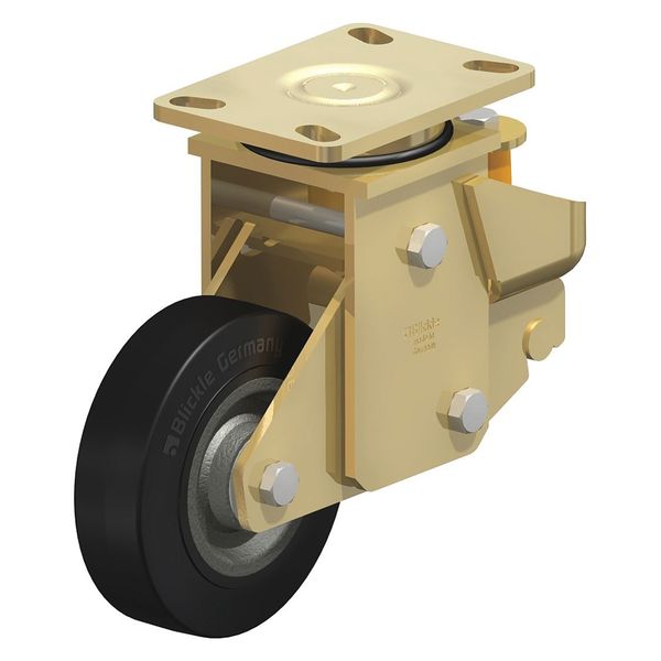Swivel Plate Cstr, Solid Rbbr, 8