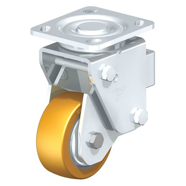 Swivel Plate Caster, PU, 4