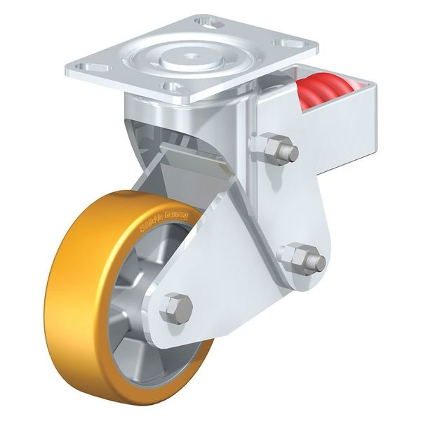Swivel Plate Caster, PU, 8