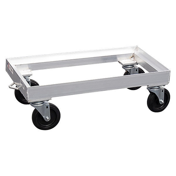 Milk Crate Dolly, 28 1/4 in L, 13 3/4 in W
